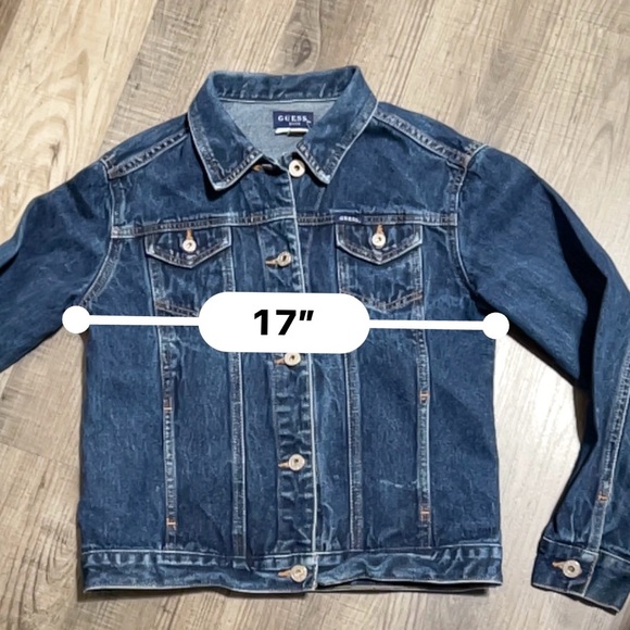 Guess Girls Denim Jacket XL - Picture 7 of 9